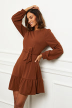 Dress - Brown