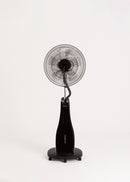 Air Mist - Ultra-Quiet Oscillating Nebulizing Fan - White / Black