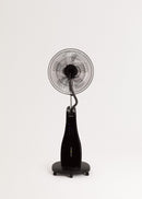 Air Mist - Ultra-Quiet Oscillating Nebulizing Fan - Black