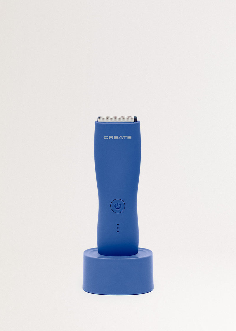 Barber Studio - Recortadora inalámbrica impermeable para rostro y cuerpo - Azul cobalto