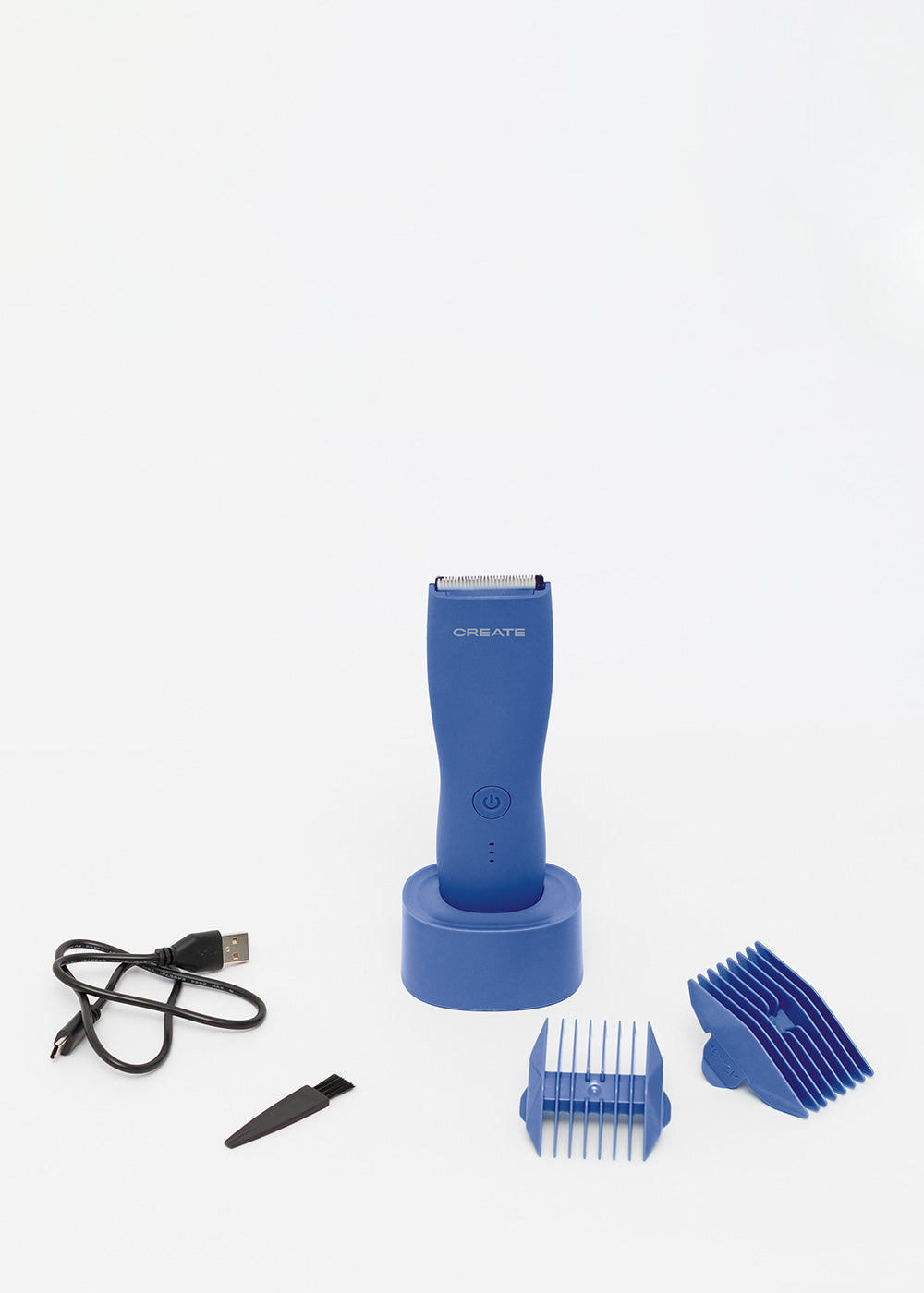 Barber Studio - Recortadora Inalámbrica Resistente Al Agua Para Rostro & Cuerpo - Azul Cobalto