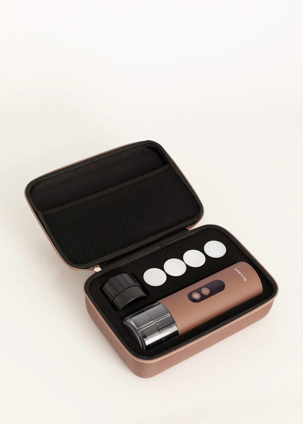 Thera Move - Cafetière Espresso Portable 15 Bars Pour Capsules Et Café Moulu - Avec Mallette De Transport - Moka