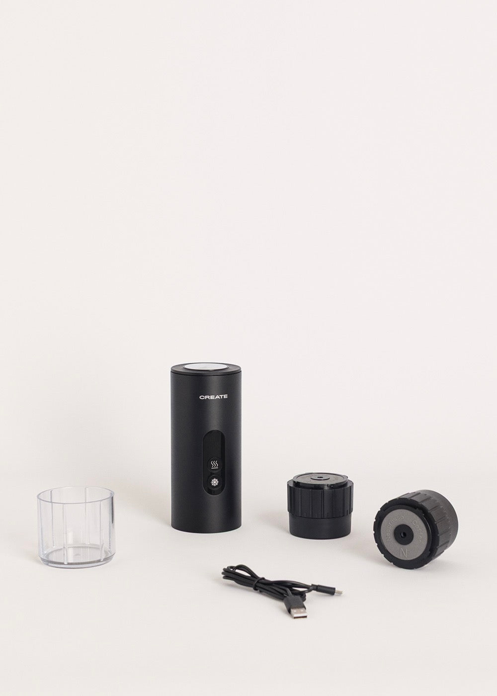Thera Move - Cafetière Espresso Portable 15 Bars Pour Capsules Et Café Moulu - Noir