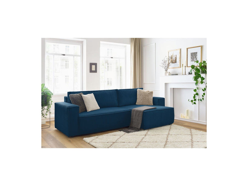 Nihad - Reversible Convertible Corner Sofa - Corduroy