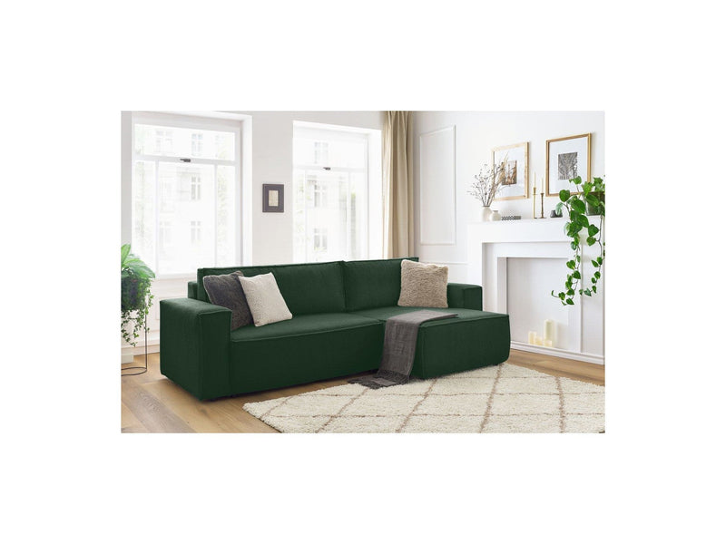 Nihad - Reversible Convertible Corner Sofa - Corduroy