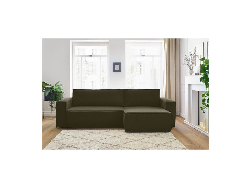 Nihad - Reversible Convertible Corner Sofa - Corduroy
