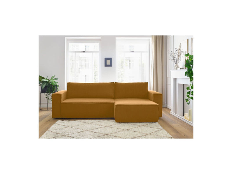 Nihad - Reversible Convertible Corner Sofa - Corduroy