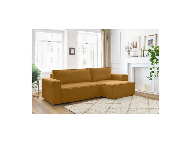Nihad - Reversible Convertible Corner Sofa - Corduroy