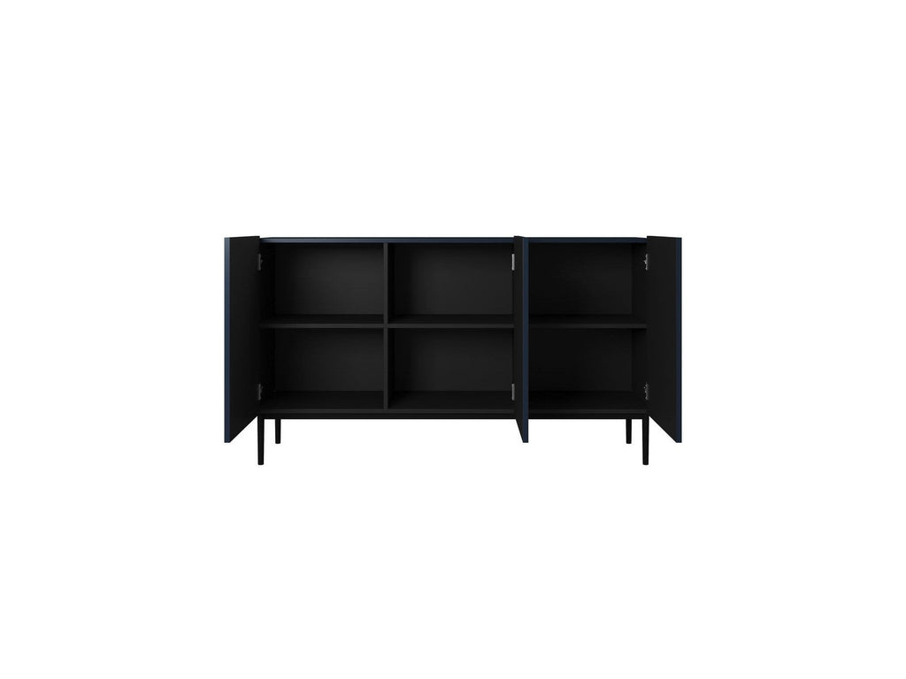 Kasha - Buffet 3 Portes - Pieds Noirs