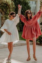 Vestido Élisé Blanco Algodón