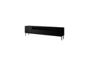 Kasha - TV Stand With Niche - Black Feet