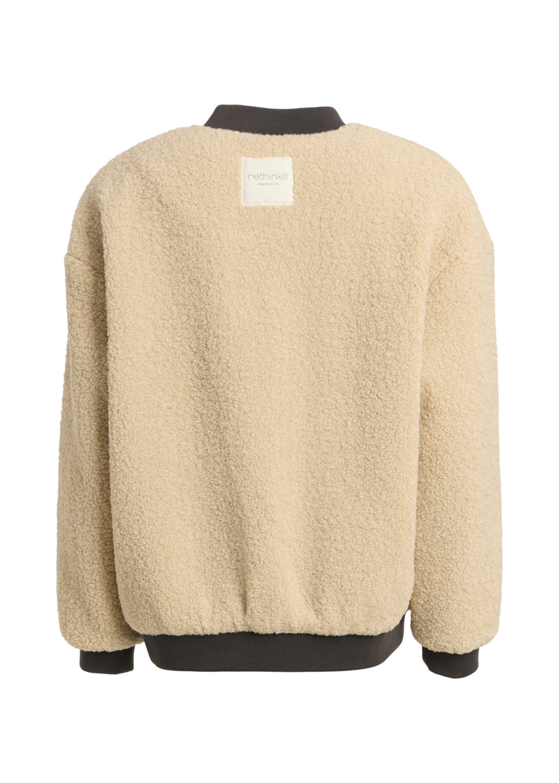 Blouson Aviateur Pile 2 Fuzzy - Sandshell