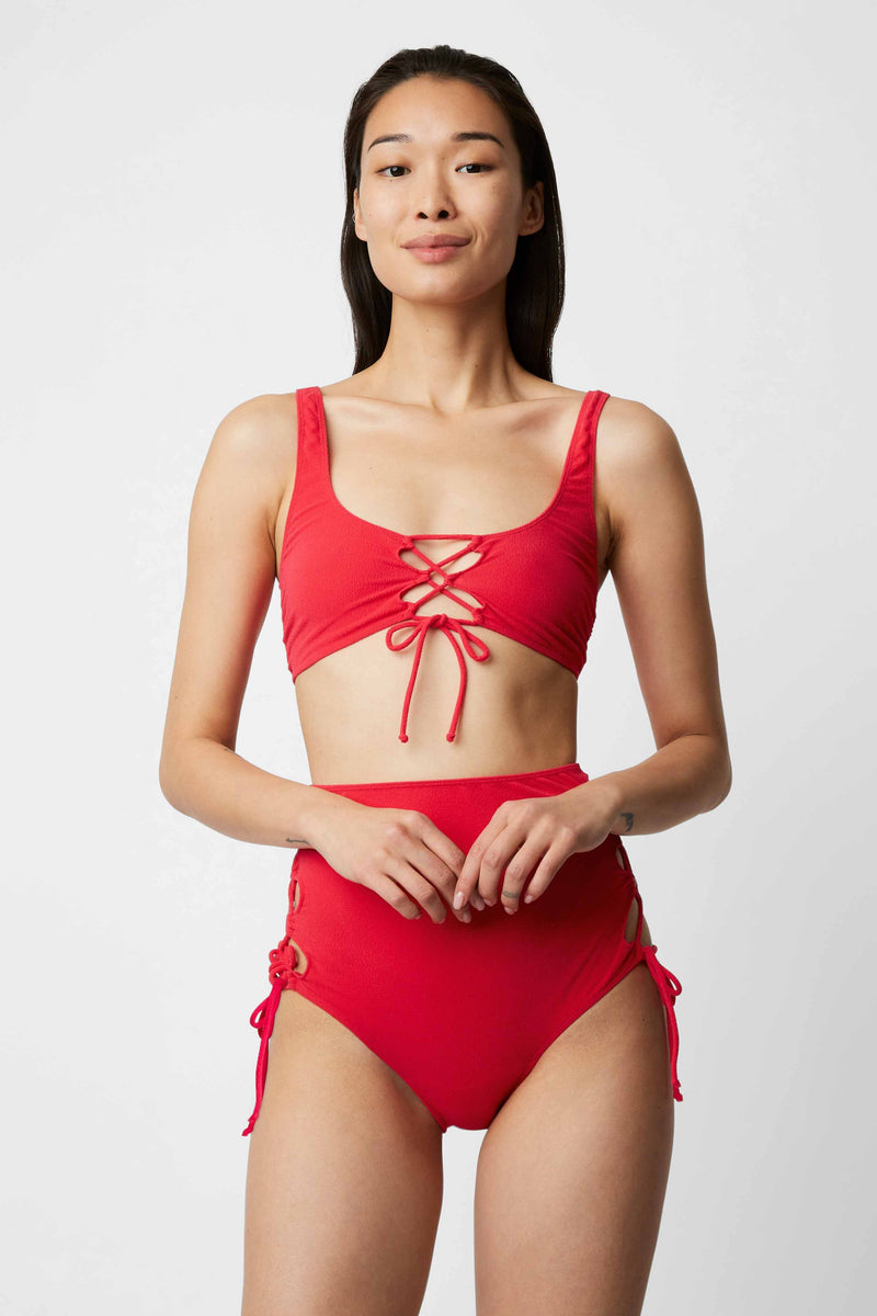 HAUT DE MAILLOT ELIE SMOOTH PINK