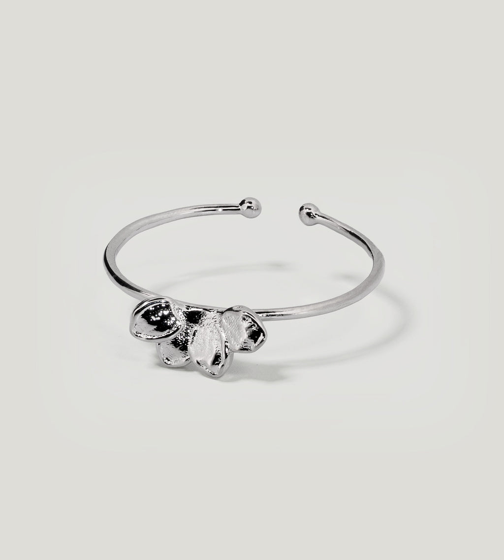 Bague Fleurae palladiée