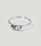Bague Fleurae palladiée