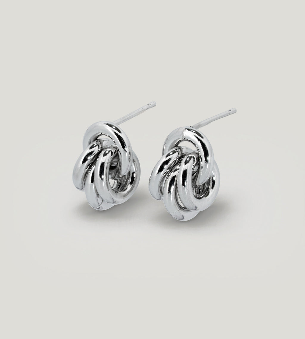 Pendientes Nicole con baño de paladio