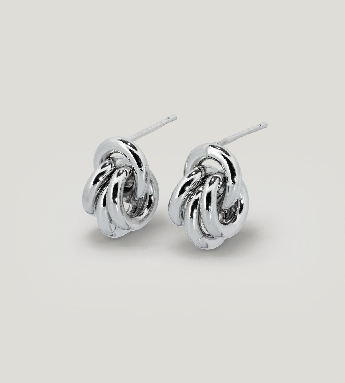 Pendientes Nicole con baño de paladio