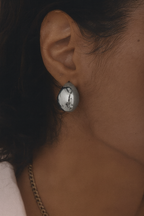Pendientes Marcelle con baño de paladio