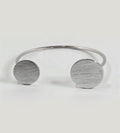 Palladium-plated Bruna Bangle