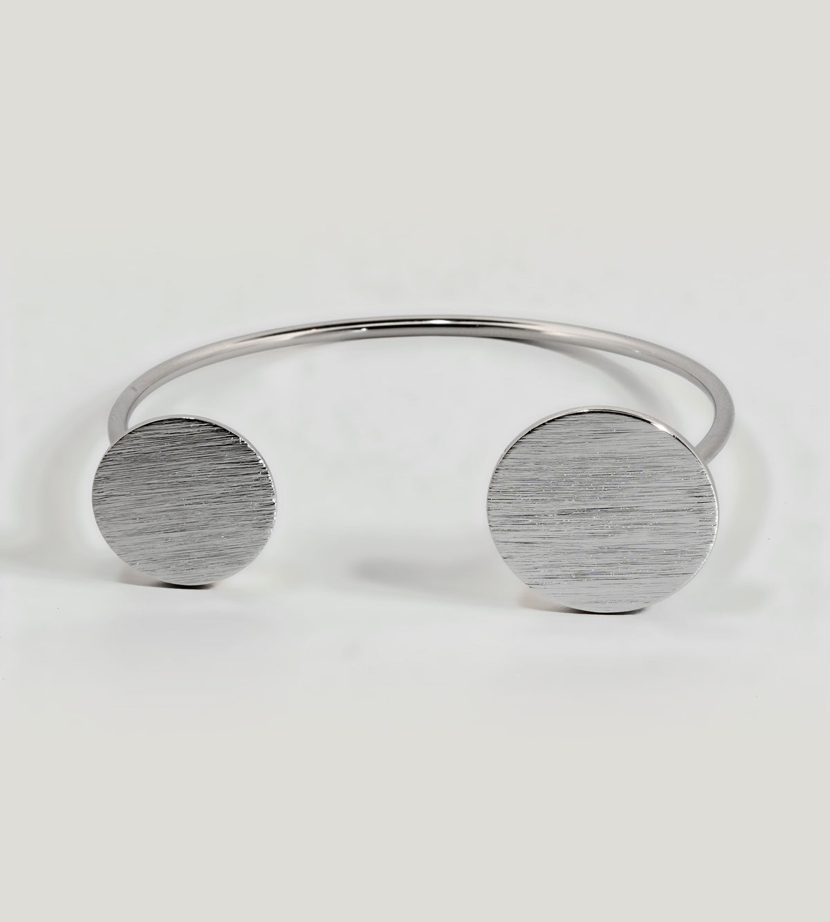 Palladium-plated Bruna Bangle