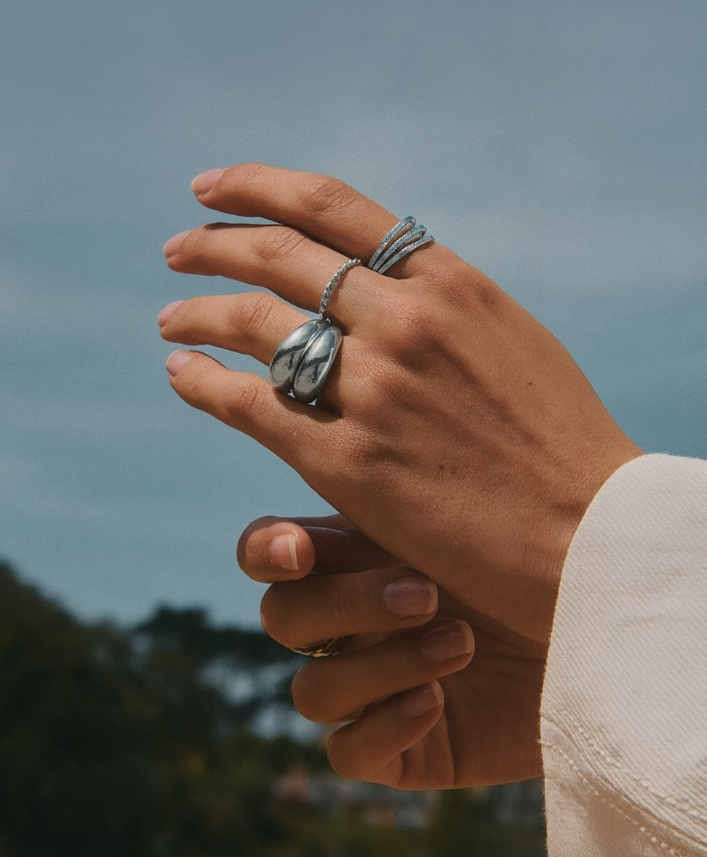 Anillo Diana paladiado