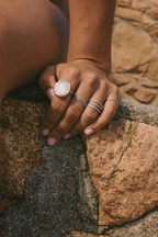 Anillo Diana paladiado