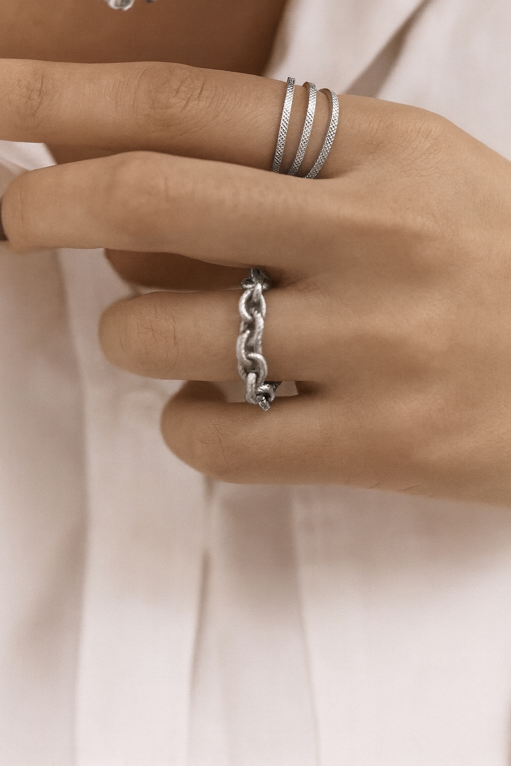 Anillo Diana paladiado