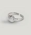 Anillo Esther con baño de paladio