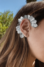Earcuff Philae met palladiumafwerking - Per stuk