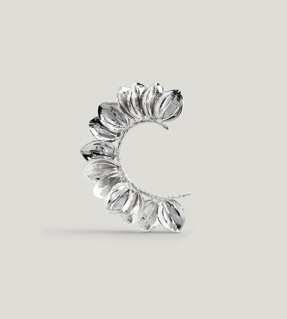 Earcuff Philae met palladiumafwerking - Per stuk