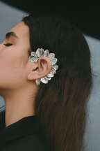 Earcuff Philae met palladiumafwerking - Per stuk