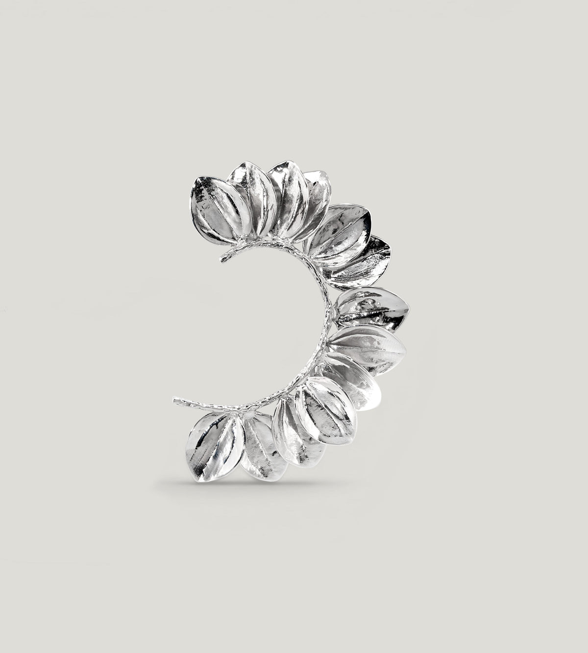 Earcuff Philae met palladiumafwerking - Per stuk