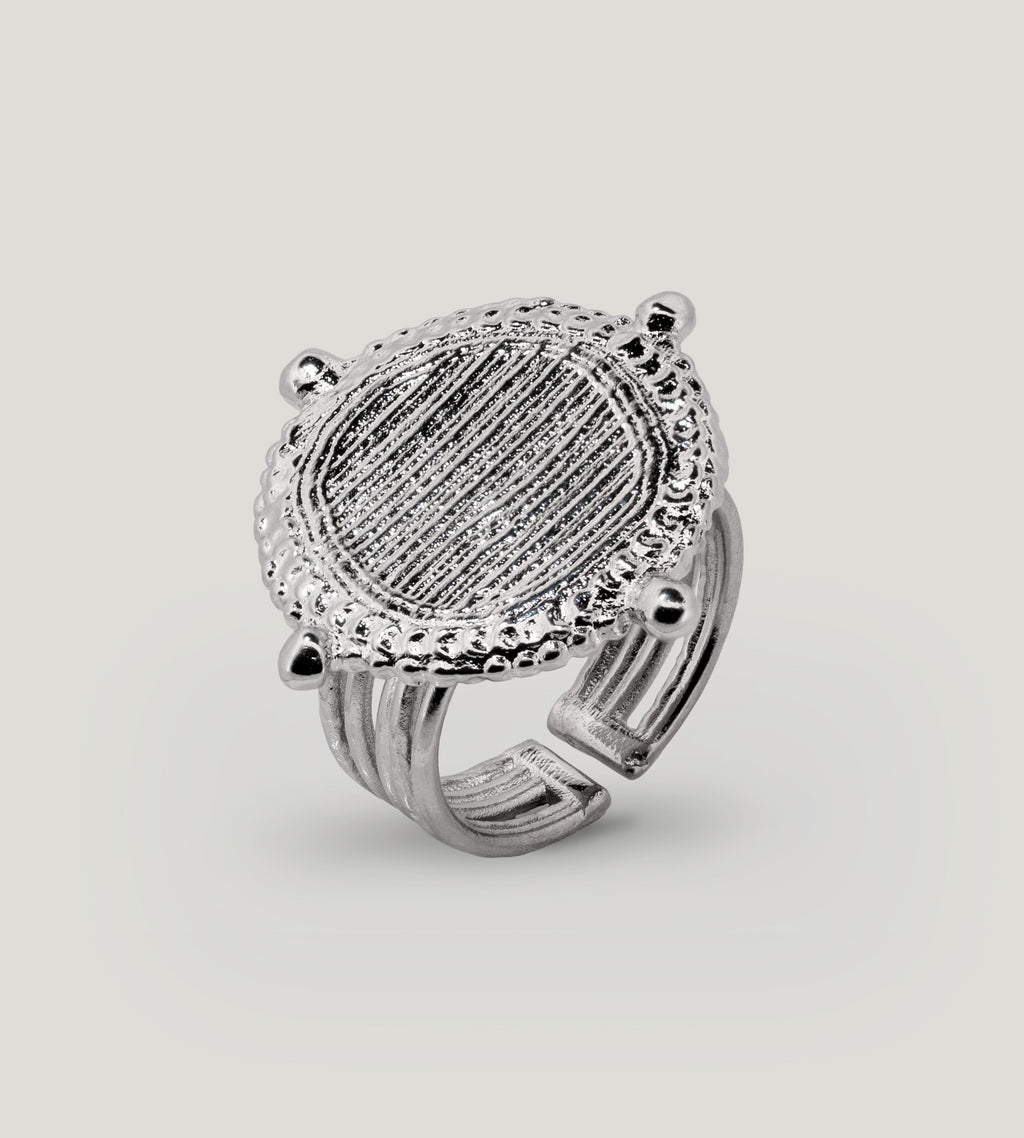 Faro Palladium-Plated Ring