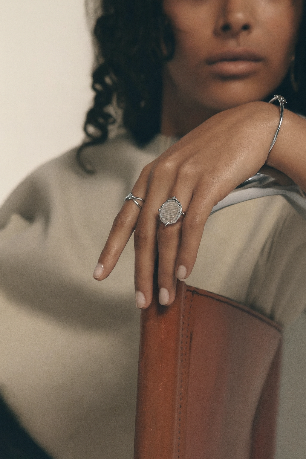 Faro Palladium-Plated Ring