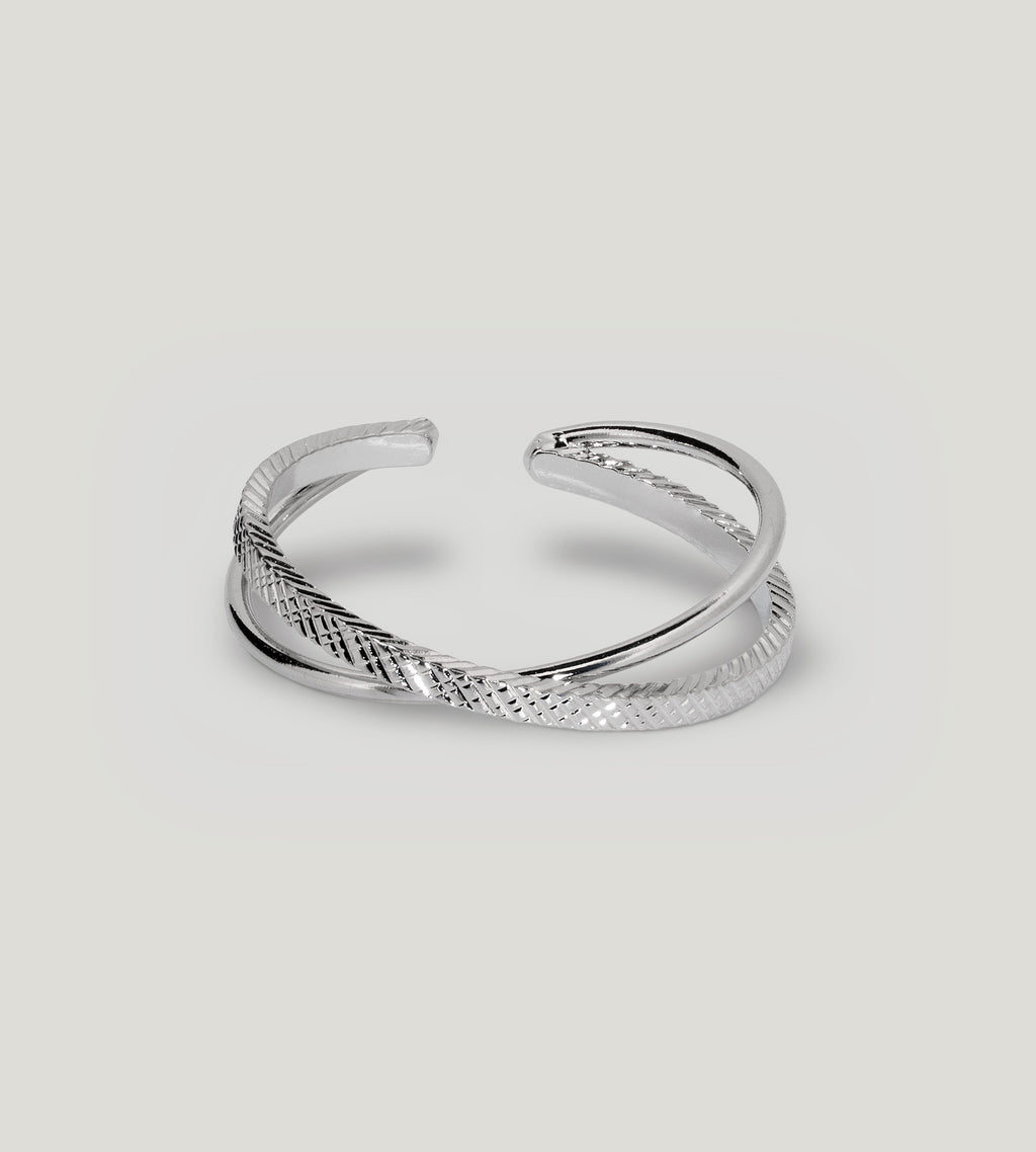 Ring Tadi mit Palladium-Finish