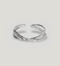 Ring Tadi mit Palladium-Finish