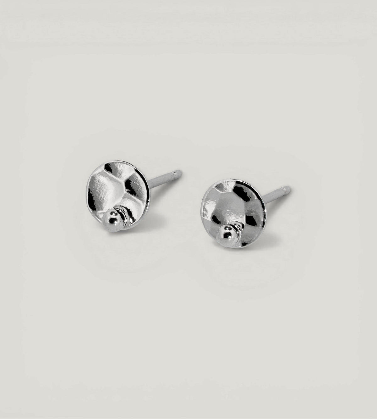 Pendientes Maraly con baño de paladio