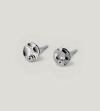 Pendientes Maraly con baño de paladio