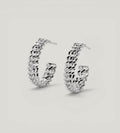 Palladium-plated Johan Earrings