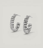 Palladium-plated Johan Earrings