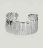 Brazalete Alenka con baño de paladio