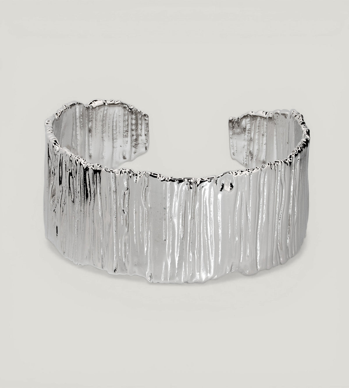 Brazalete Alenka con baño de paladio
