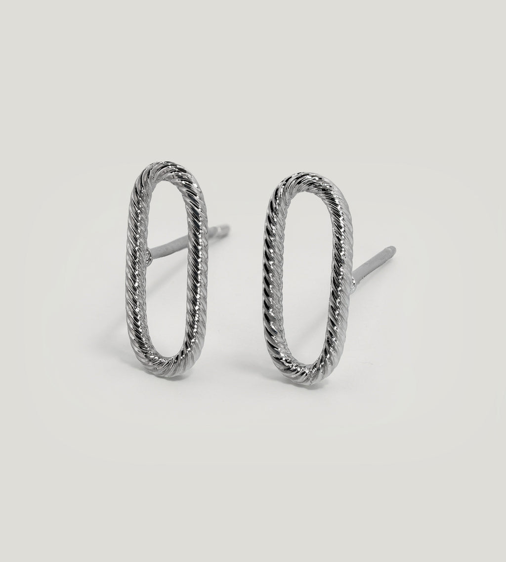 Pendientes Ionette con baño de paladio