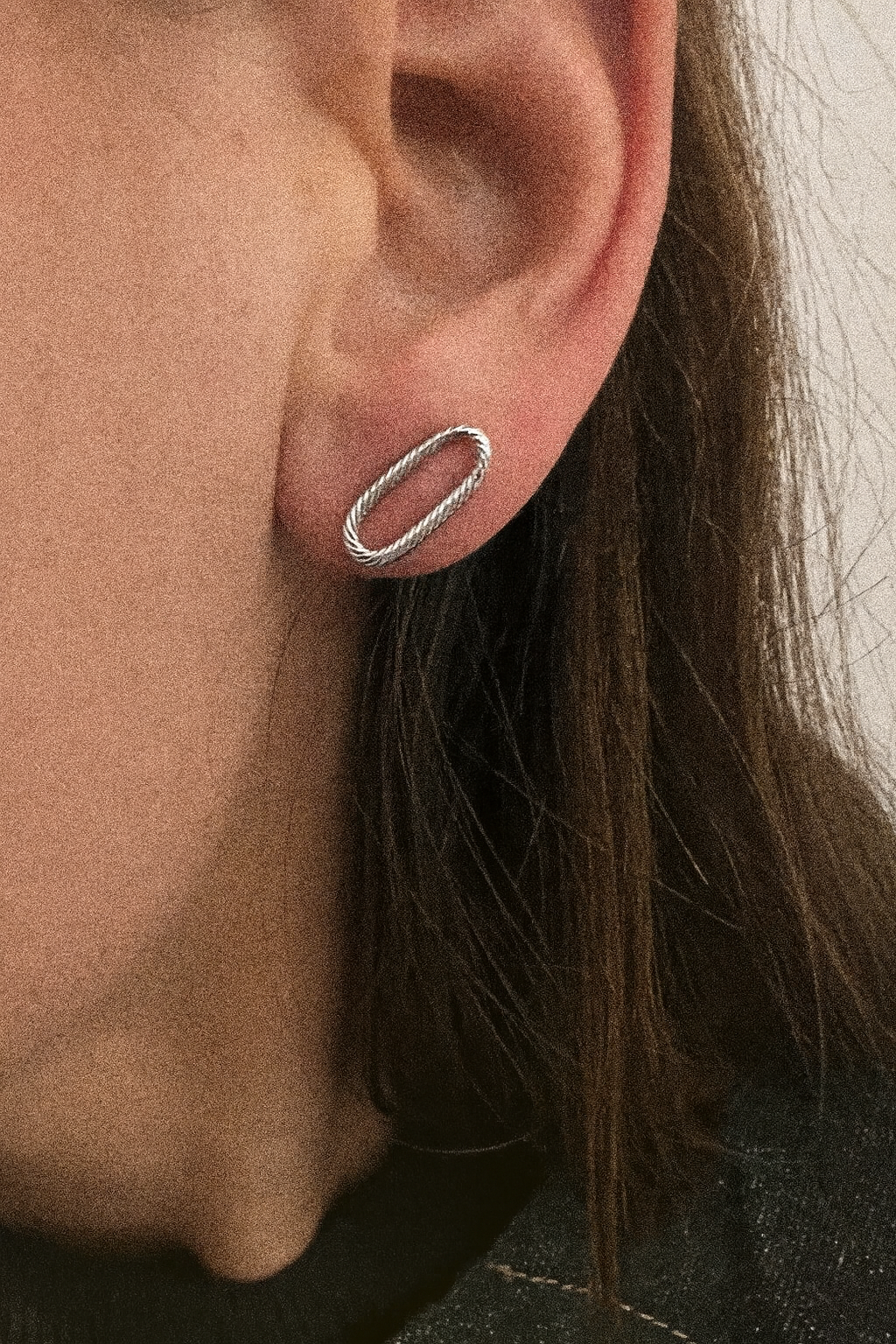 Pendientes Ionette con baño de paladio