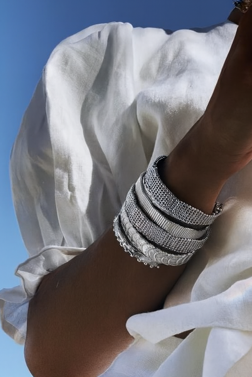 Bangle Draga met palladiumafwerking