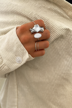 Bague Bebita palladiée