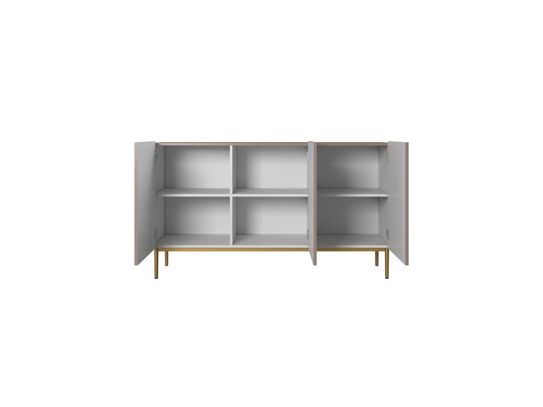 Kasha - Buffet 3 Portes - Pieds Or