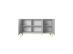 Kasha - Buffet 3 Portes - Pieds Or