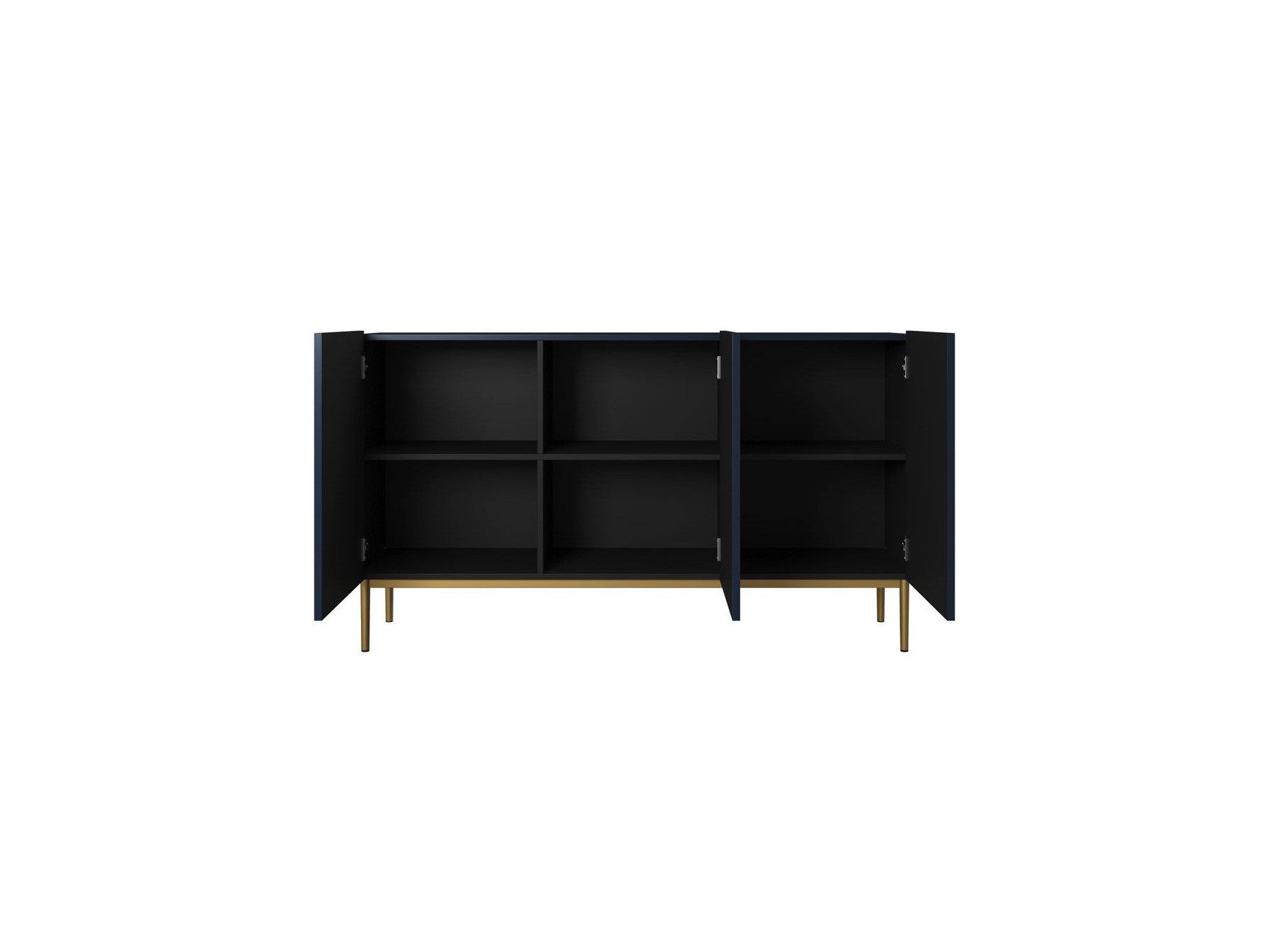 Kasha - Buffet 3 Portes - Pieds Or