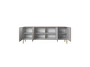 Kasha - 4 Door Sideboard - Gold Feet